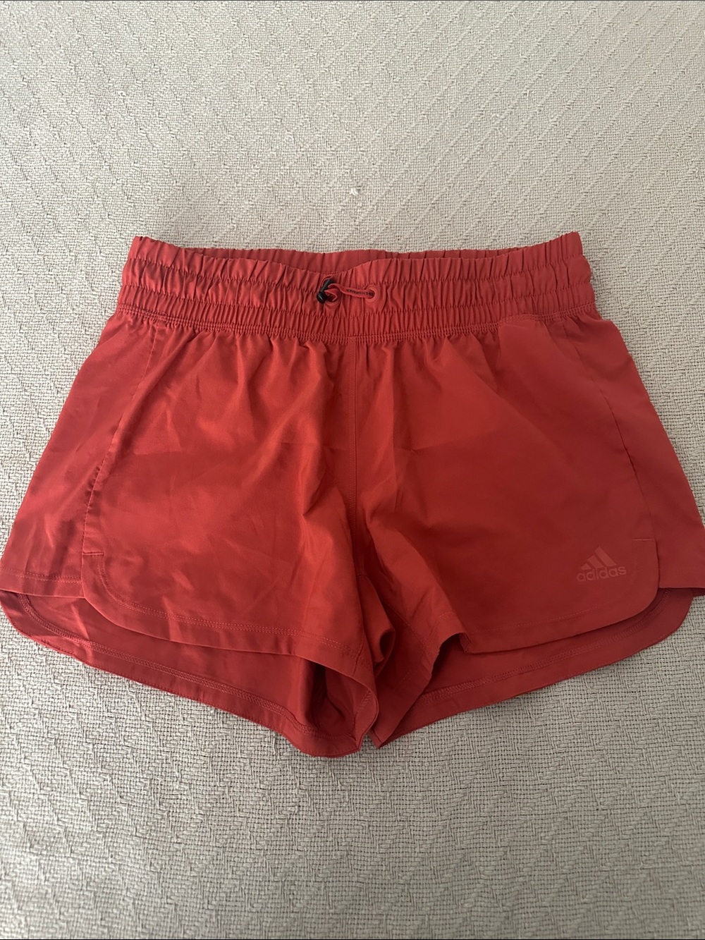 adidas Women’s Red/burnt orange Athletic Running Shorts